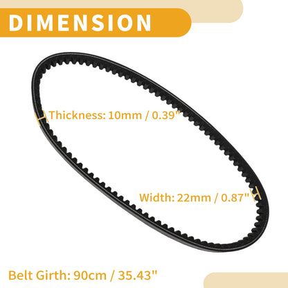 Drive Belt V-Belt No. 2760114F01000 for Suzuki Burgman 250 (2007–2012)
