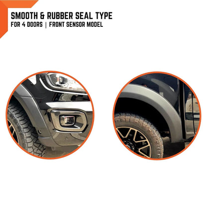 38P Aluminium Metallic Fender Flares for Ford Ranger PX3 (2018-2021)