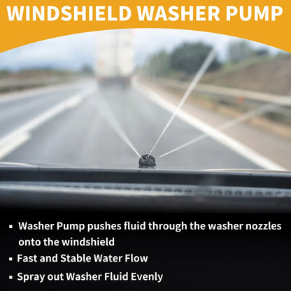 Windshield Washer Pump w/ Grommet for Mitsubishi L200 (2006–2015)
