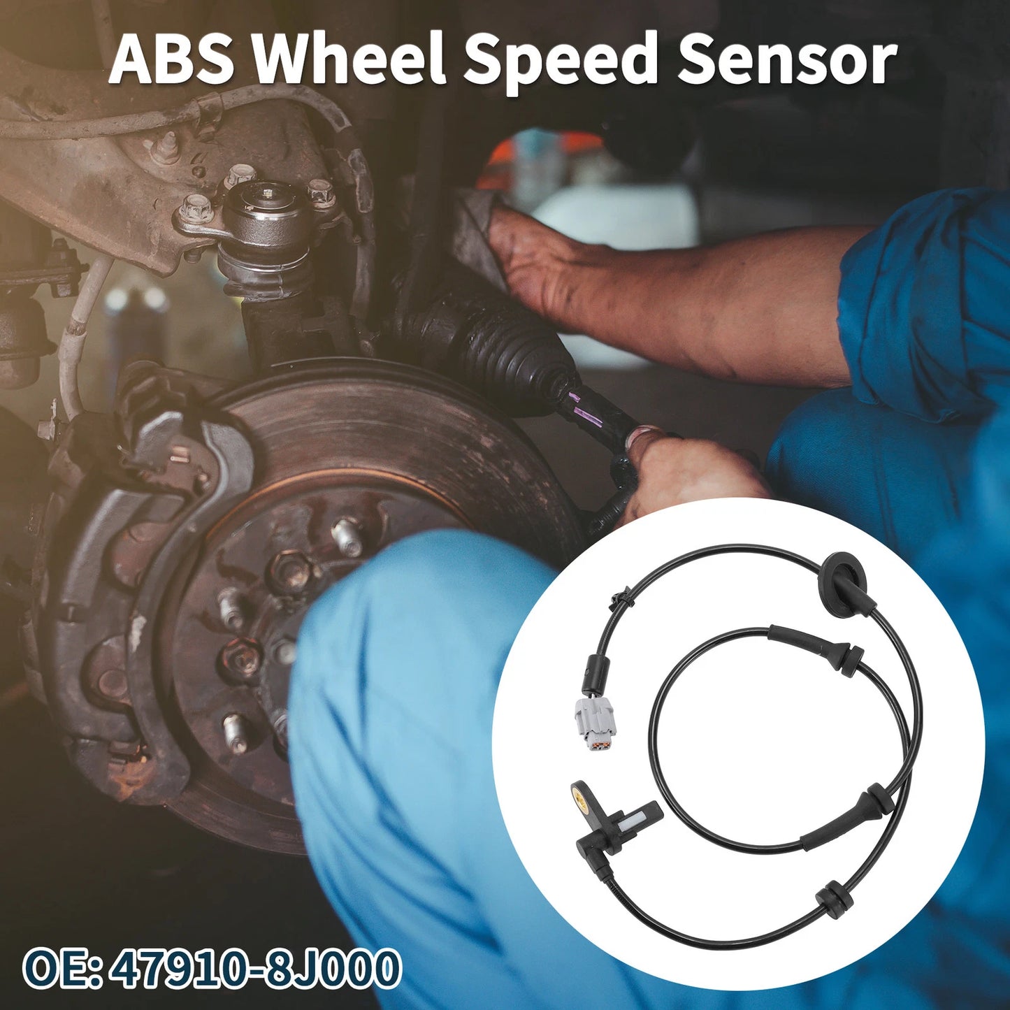 ABS Wheel Speed Sensor No. 47910-8J000 for Nissan Altima (2013–2018)
