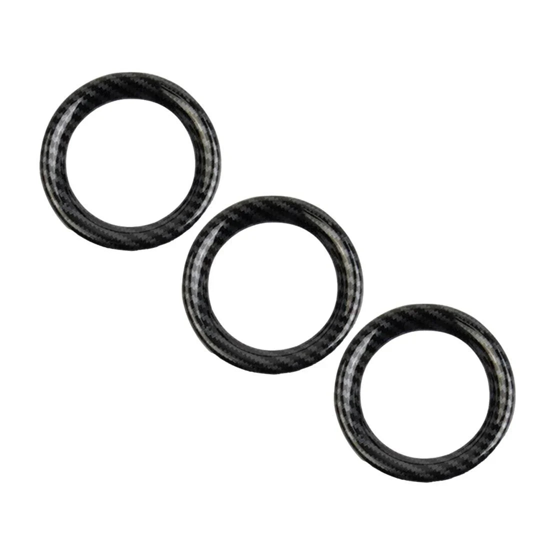 Carbon Fiber Style Dashboard Center Ring Cover for Nissan 370Z (2009-2020)
