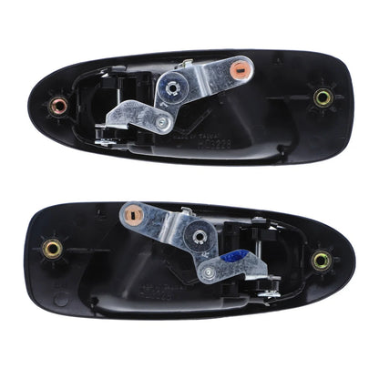4 x Front & Rear LH + RH Door Handle Outer Black for Honda Civic (1991–1995)