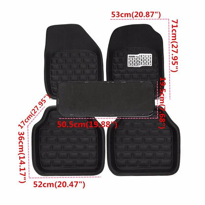 5PCS All Weather Rubber Car Floor Mats  (No Year Specified)
