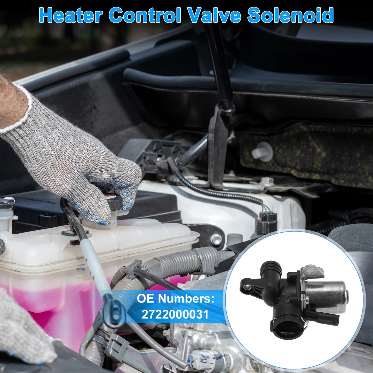 Heater Control Valve for Mercedes-Benz C250 (2010–2012) 2722000031