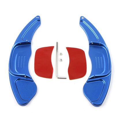 Blue Steering Wheel Paddle Shifters for VW Golf 7 MK7 (2015 - Present)