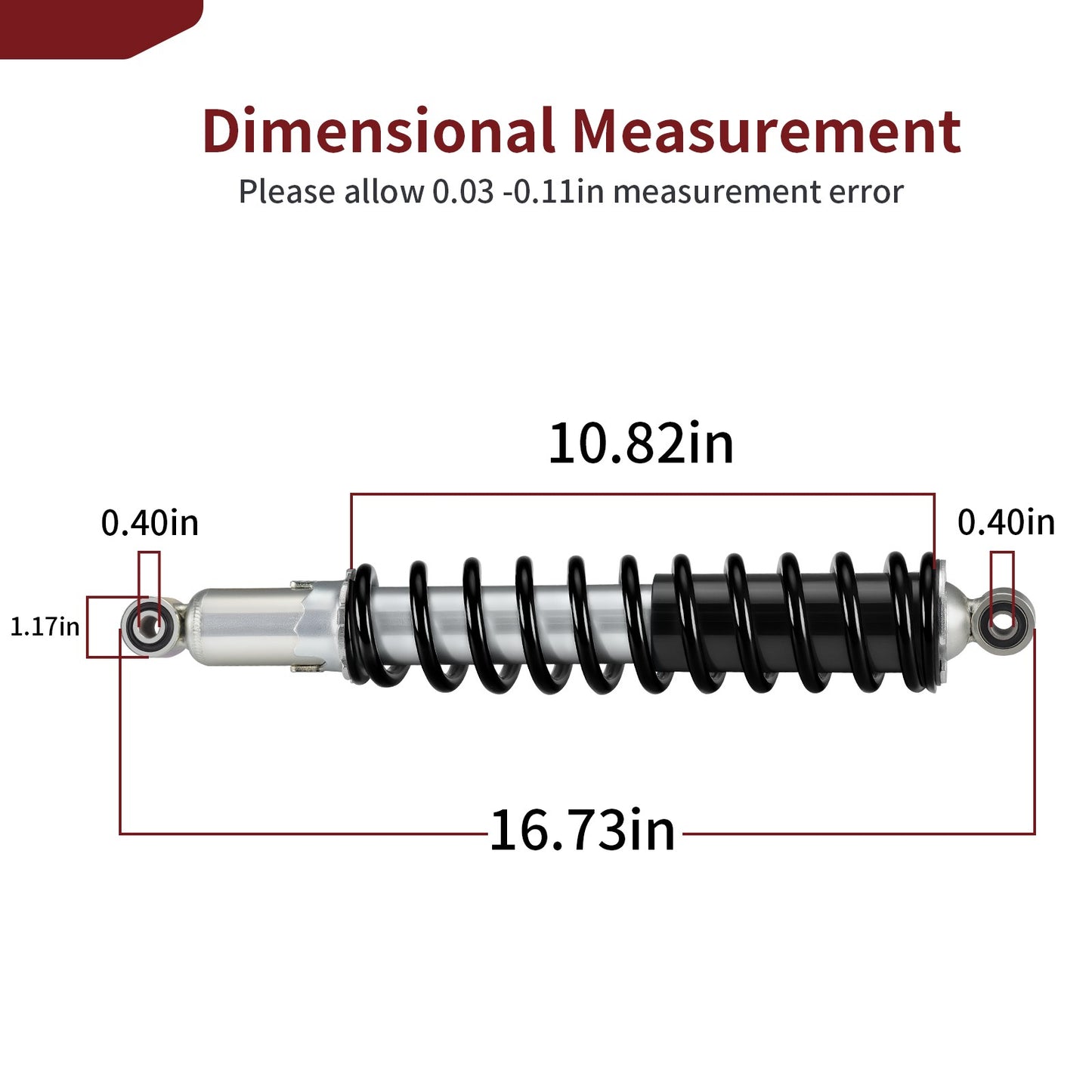 2X Front Shocks for Honda Rancher 420 (2014–2024)