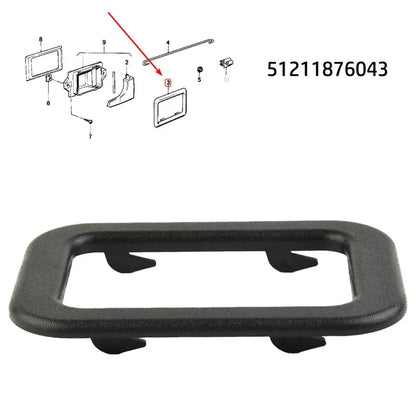 Interior Door Handle Trim Bezel for BMW E30 E28 E23 E24 3 5 7 Series (1982-1994)