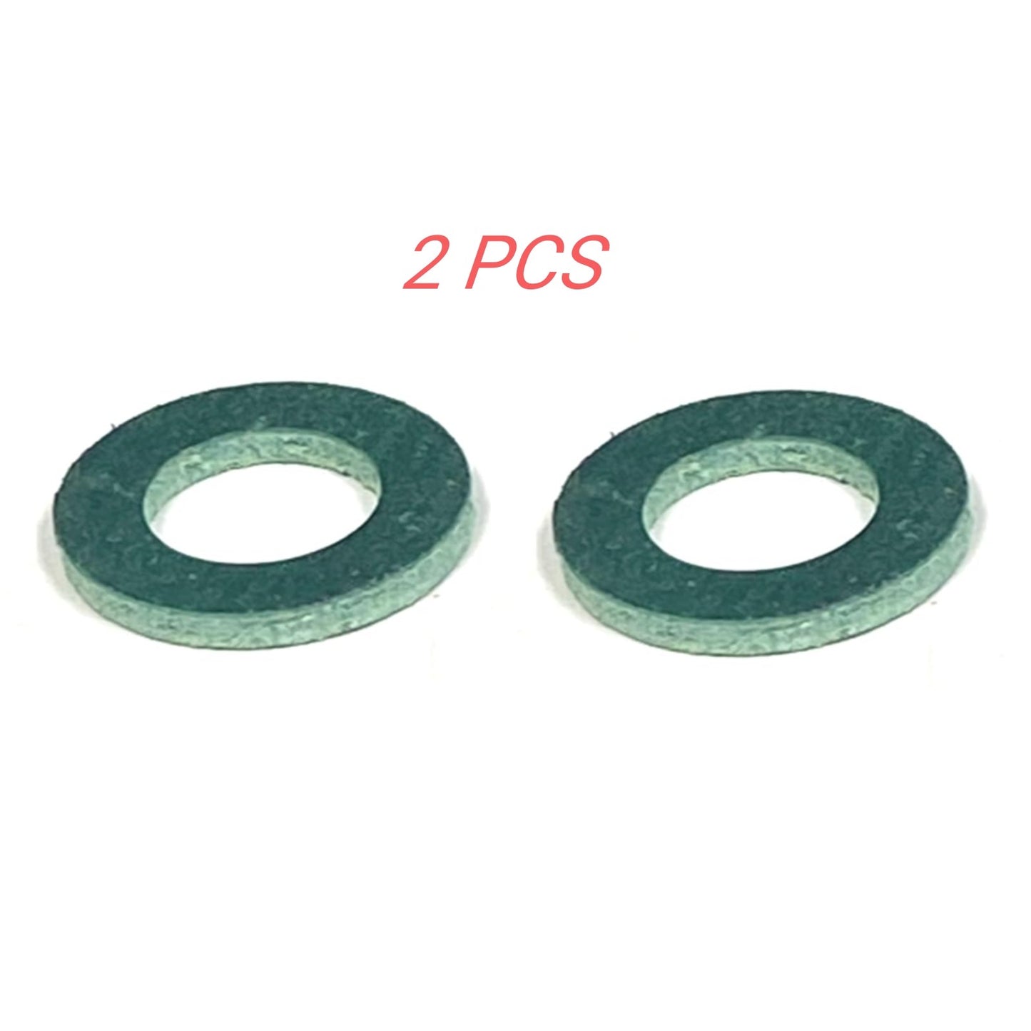 2 Pack Gear Oil Drain Plug Gaskets for Suzuki Outboard Motors (Year Range)