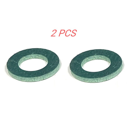 2 Pack Gear Oil Drain Plug Gaskets for Suzuki Outboard Motors (Year Range)