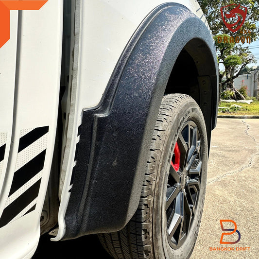 Dragon Black Textured Fender Flares for Ford Ranger 2022-2025