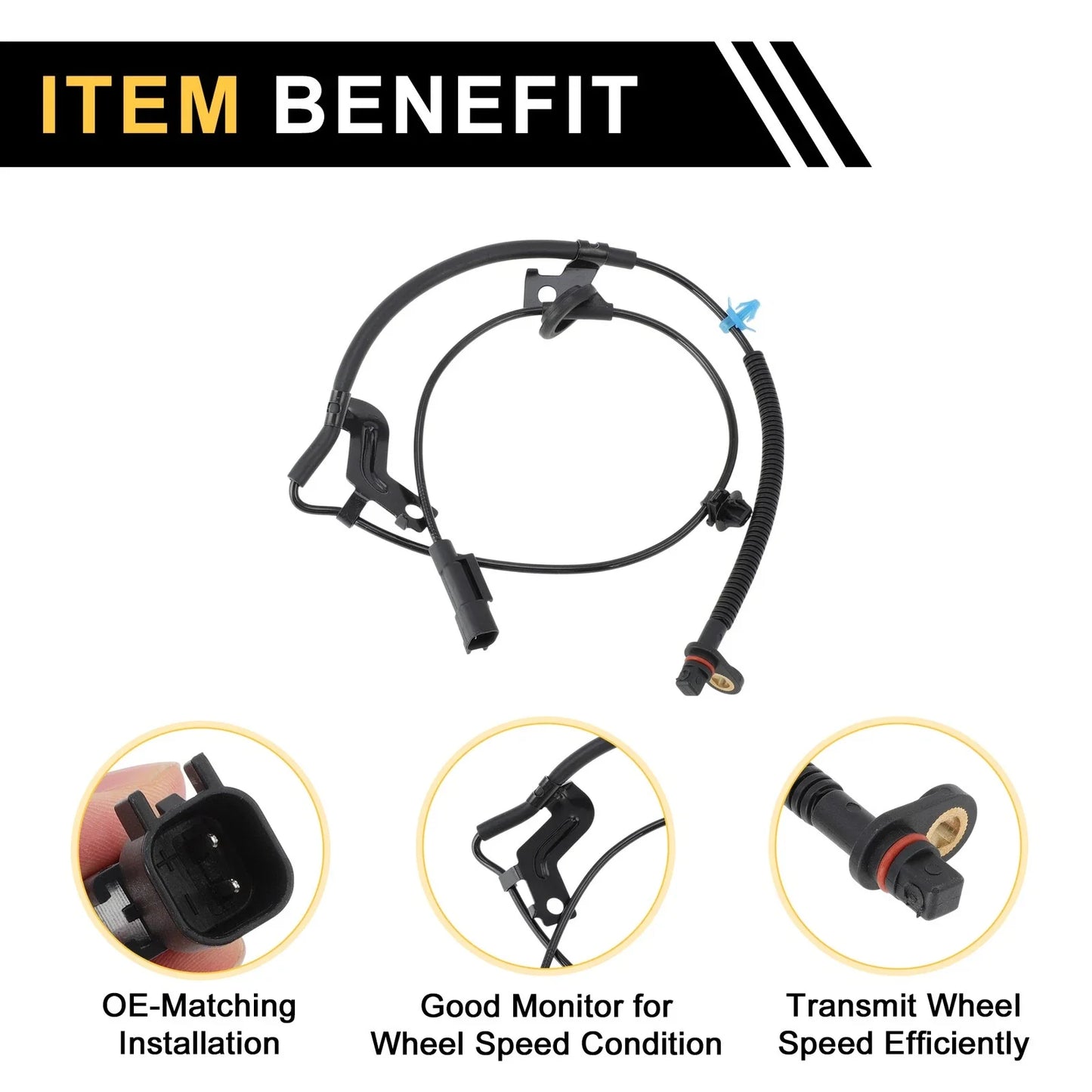 ABS Wheel Speed Sensor for Dodge Caliber 2007 (2007)