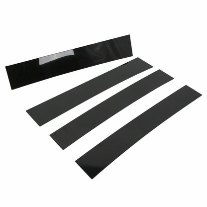 4pc Black Pillar Posts Door Trim Cover for Cadillac Escalade (2007–2014)