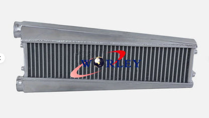 Aluminum Vertical Flow Intercooler for Honda Civic K Swap (2001–2005)