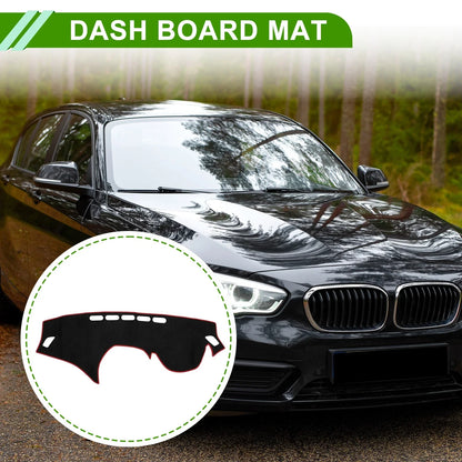 Dashboard Cover Mat for BMW 1 Series F20 (2012 - 2017) Sun Pad Black Red