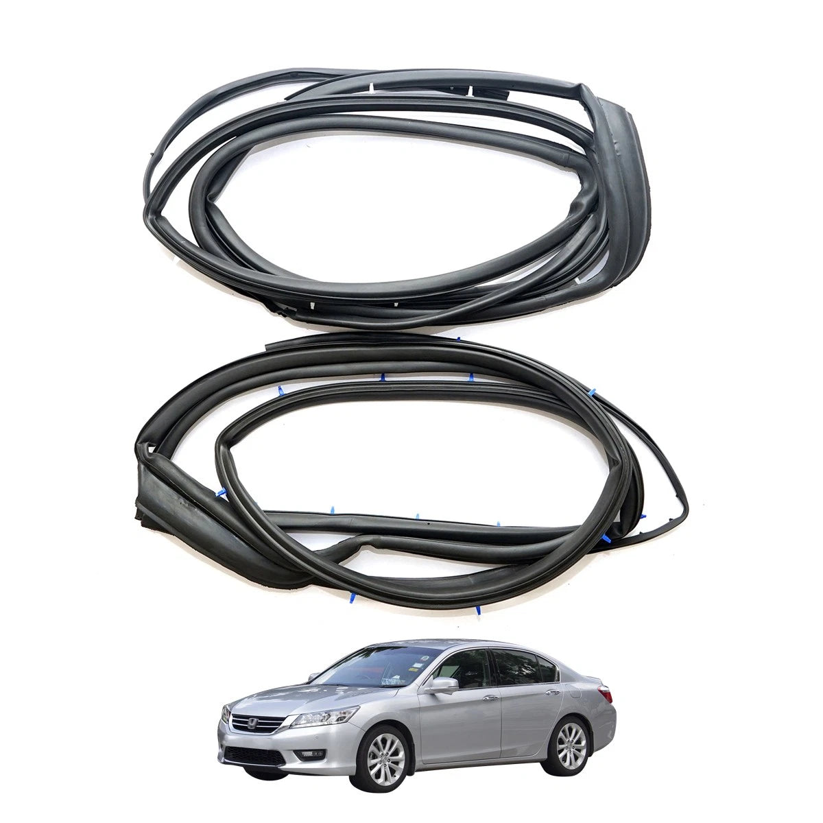 Rear Door Weatherstrip for Honda Accord 4DR Sedan (2013–2017)