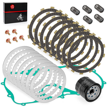 Clutch Friction Steel Plates & Gasket for Kawasaki Vulcan VN800 VN900 (1996–2010)