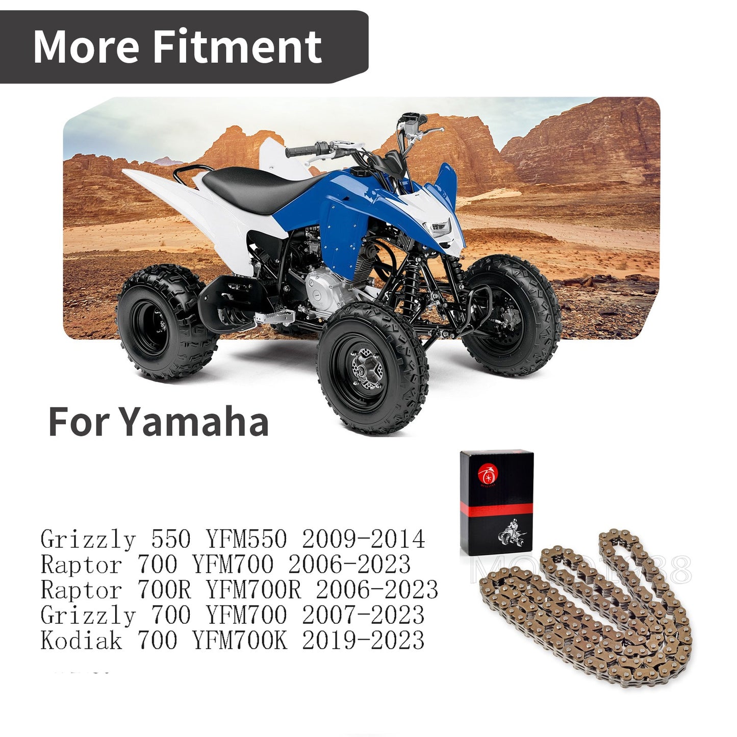 Cam Timing Chain for Yamaha Raptor 700 700R (2006–2023)