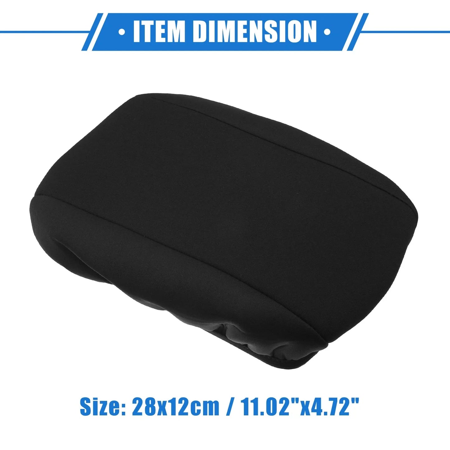 Armrest Protector Cover Pad for Chevy Cruze 2017-2019 Neoprene Black