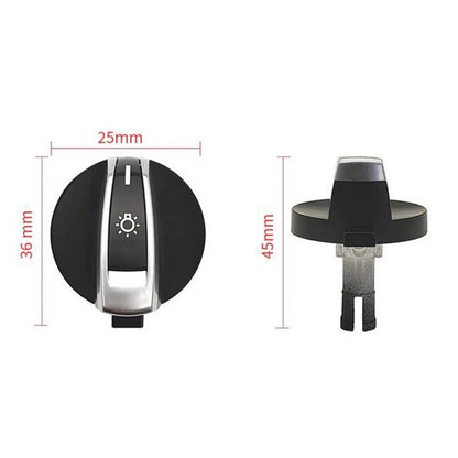 Front Headlight Control Switch Knob for BMW X3 X4 F25 F26 5-Series F10 F11 M5