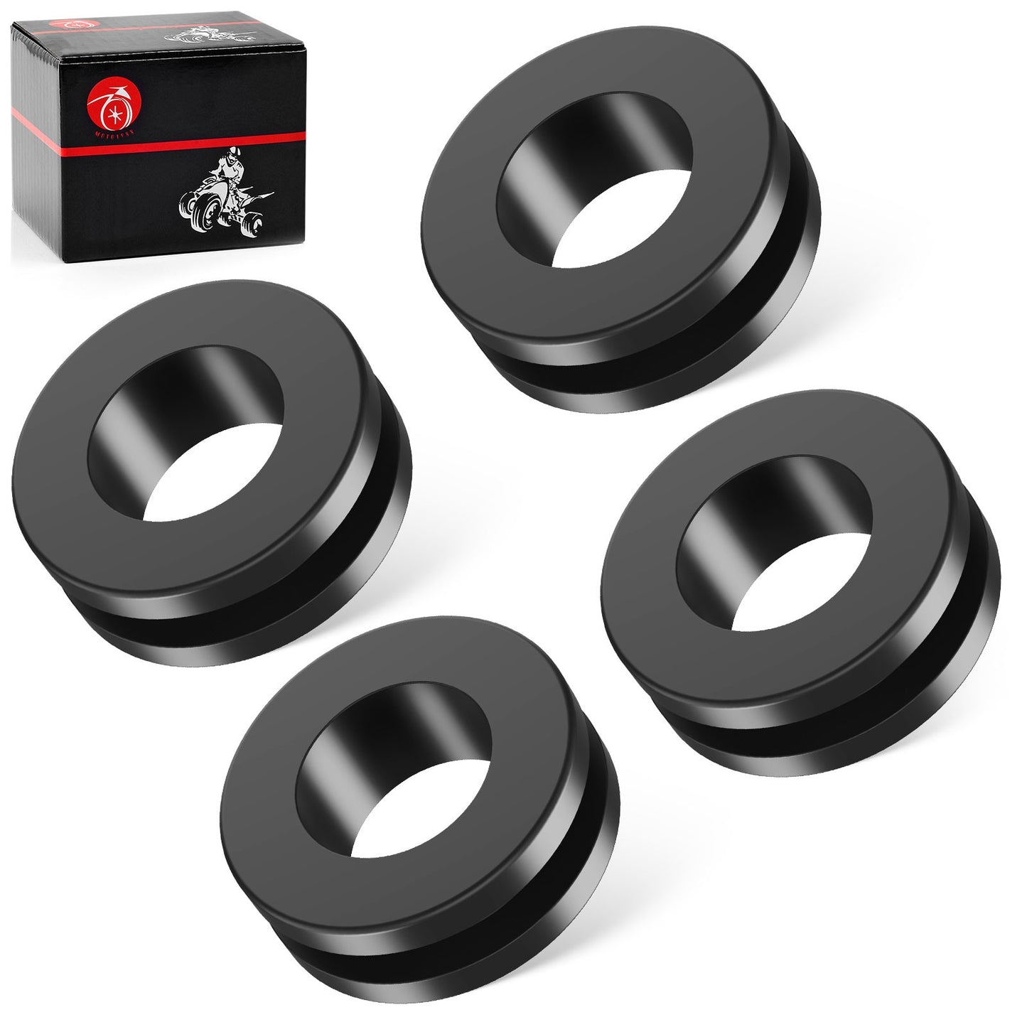 Set of 4 Fuel Tank Vent Insulator Grommets for Club Car Gas Golf Cart