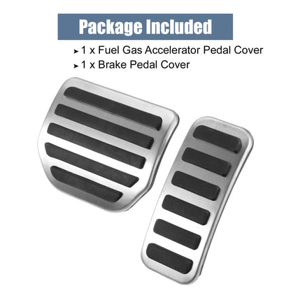 2X Brake Pedal Pad Gas Accelerator Cover for Land Rover Range Rover