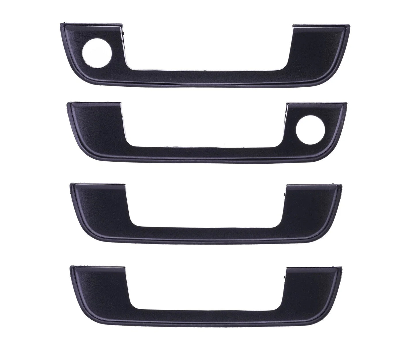 4pc Set Left + Right Outer Door Handle Cover Black for BMW E36 E34 (1988–1999)