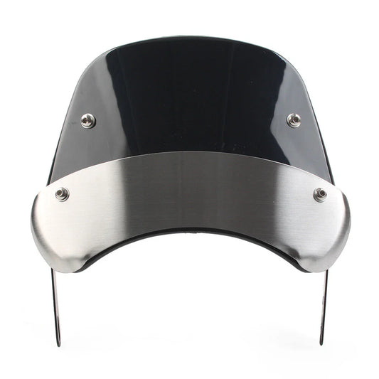 5"-9.45" Motorcycle Headlight Windshield Wind Deflector for Universal Models