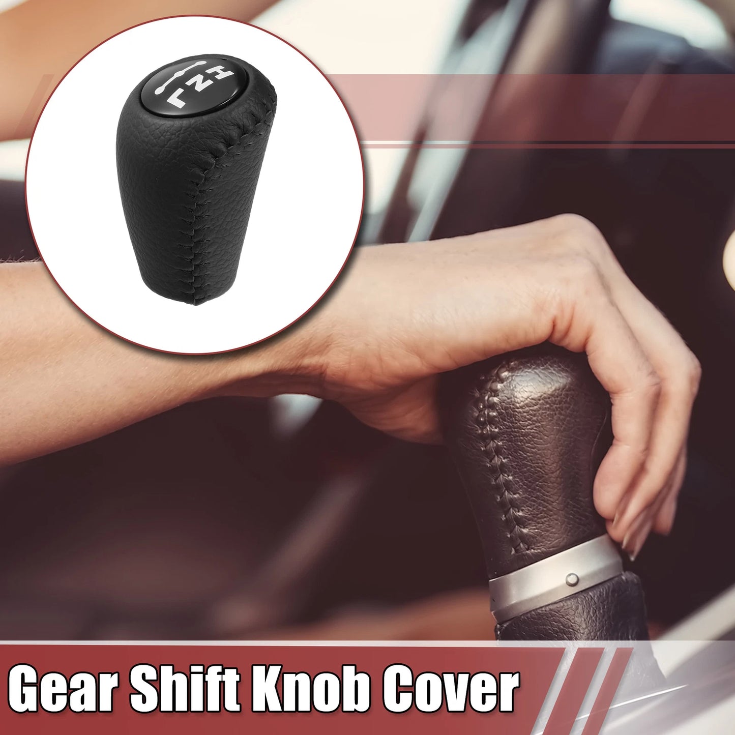Automatic Gear Shift Knob for Toyota Land Cruiser Prado 120 (2003–2009) Black