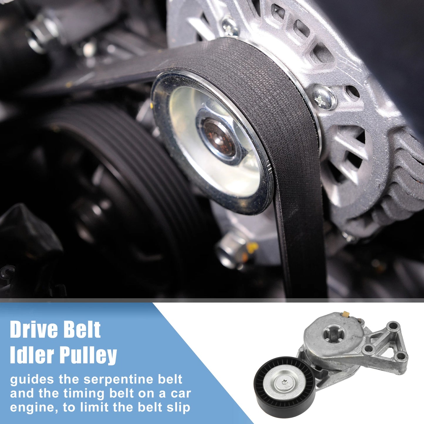 Drive Belt Tensioner Assembly for Volkswagen Jetta Golf Beetle (1999–2005) 06A 903 315E