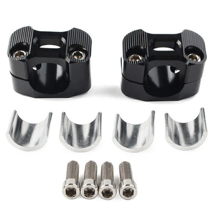 Chrome Motorcycle Handlebar Cup Holder with Mesh Basket Mount Universal