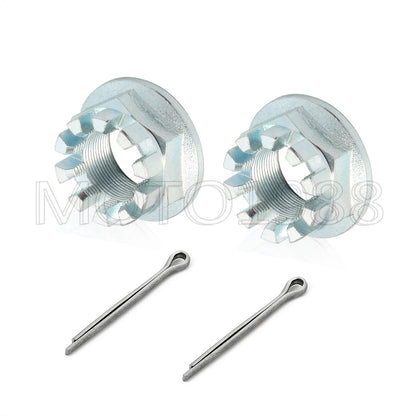 Rear Axle Nuts With Pins 20mm for Honda Recon TRX250 (1997–2009)