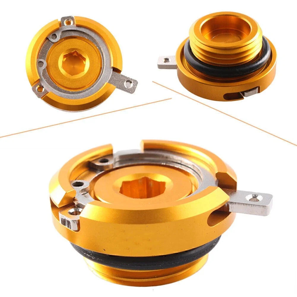 Oil Filler Cap Set for BMW S1000RR (2009-2013) Gold Motorcycle