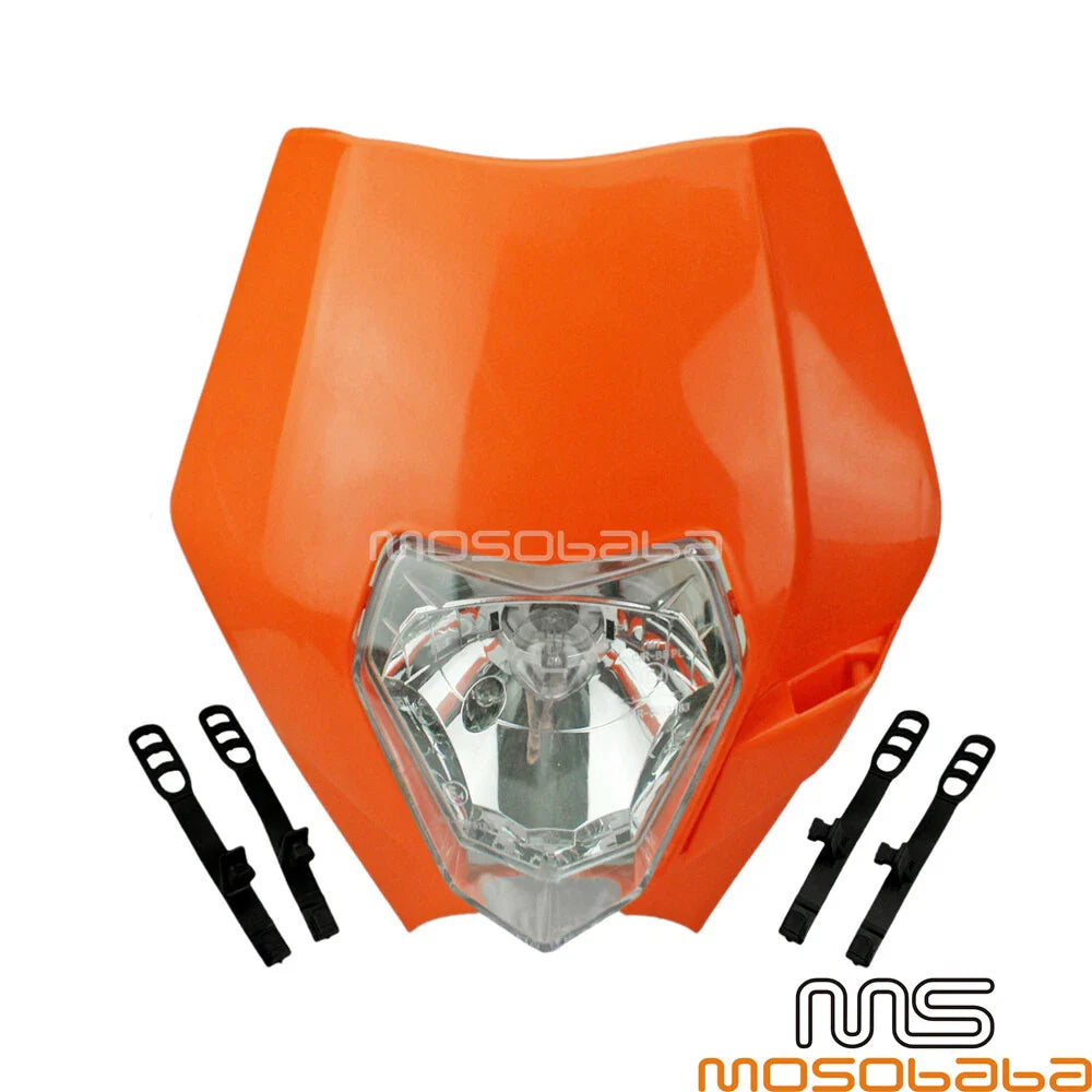 Dirt Bike Headlight for Honda CRF450L, CRF450R, CRF250 & Yamaha WR250R (2017-2023)