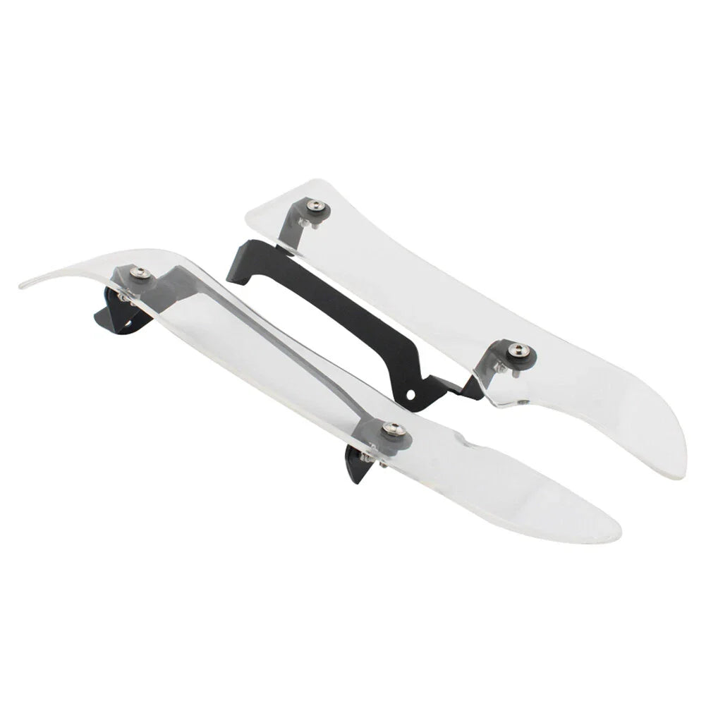 Clear Motorcycle Side Spoilers Wind Deflectors for BMW K1600GT (2017-2023)