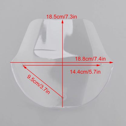ABS Plastic Windshield + Bracket for Suzuki GSX-8S (2023–2024)