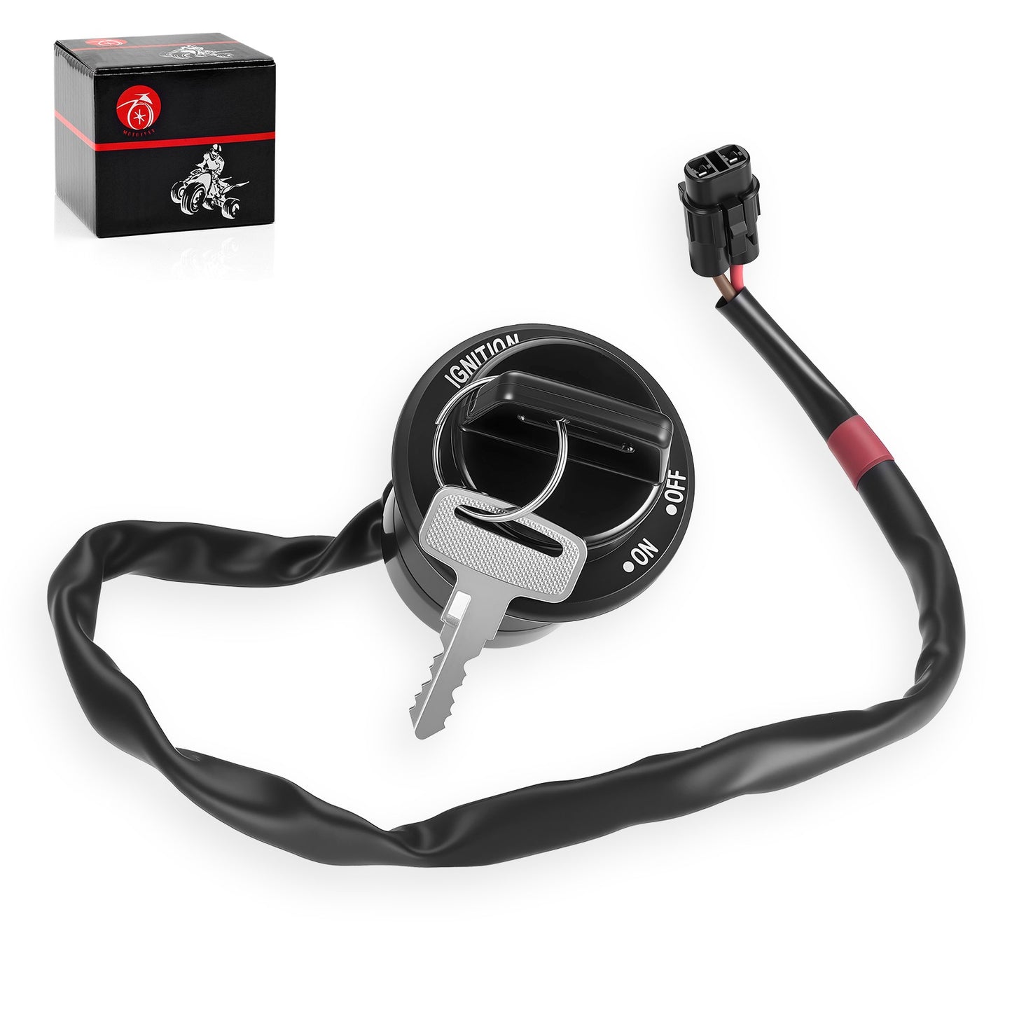 Ignition Switch Assembly with 2 Keys for Yamaha TTR50E (2006–2024)