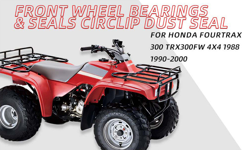 Front Wheel Bearing Seal Kit for Honda Rancher 400 4x4 (2004–2007)