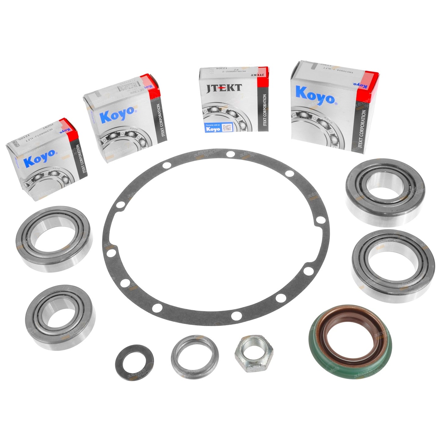 Rear Differential Bearing & Seal Repair Kit for Nissan Navara D40 (2005–2015)