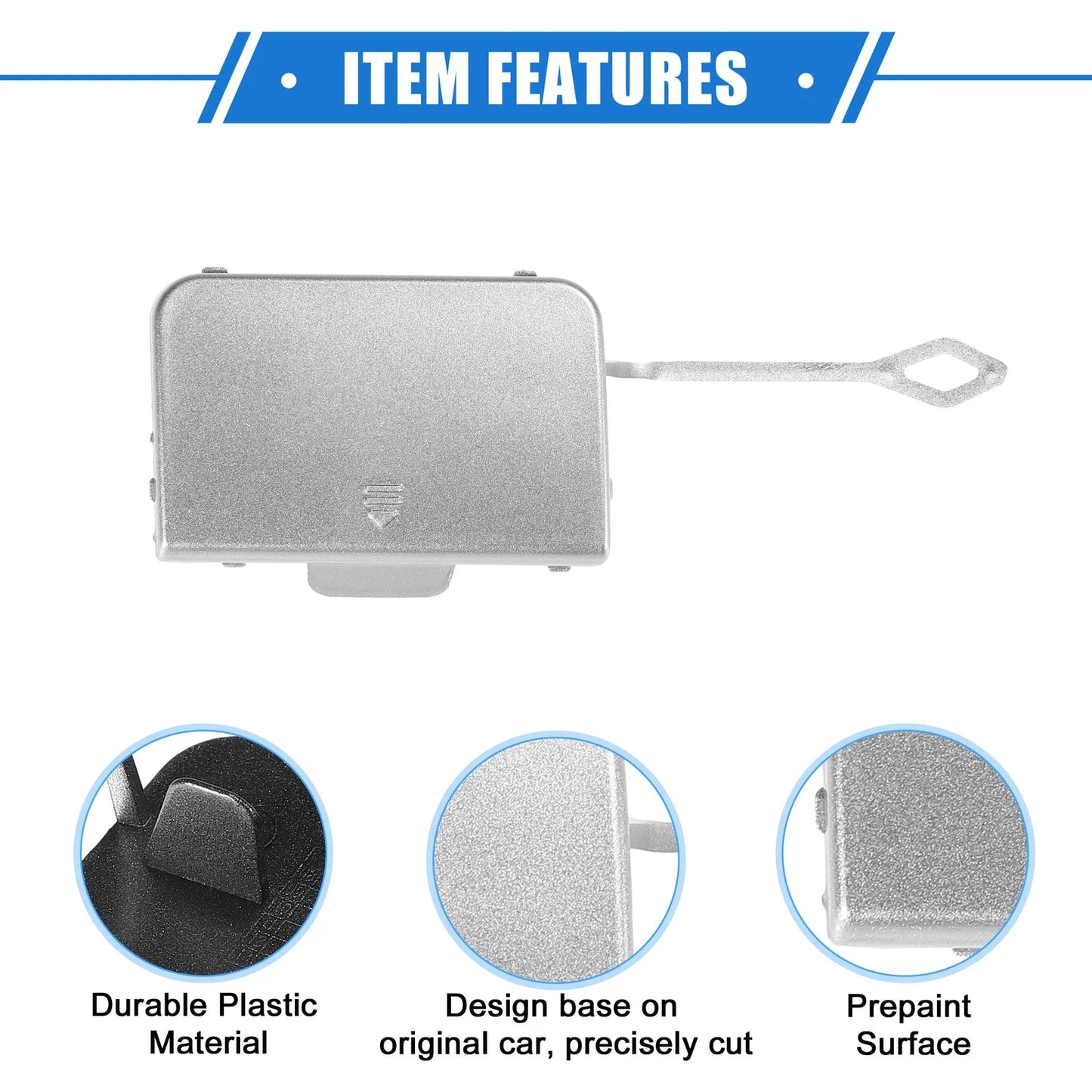 Front Bumper Tow Hook Cover for Mercedes-Benz C300 W204 (2008-2015)
