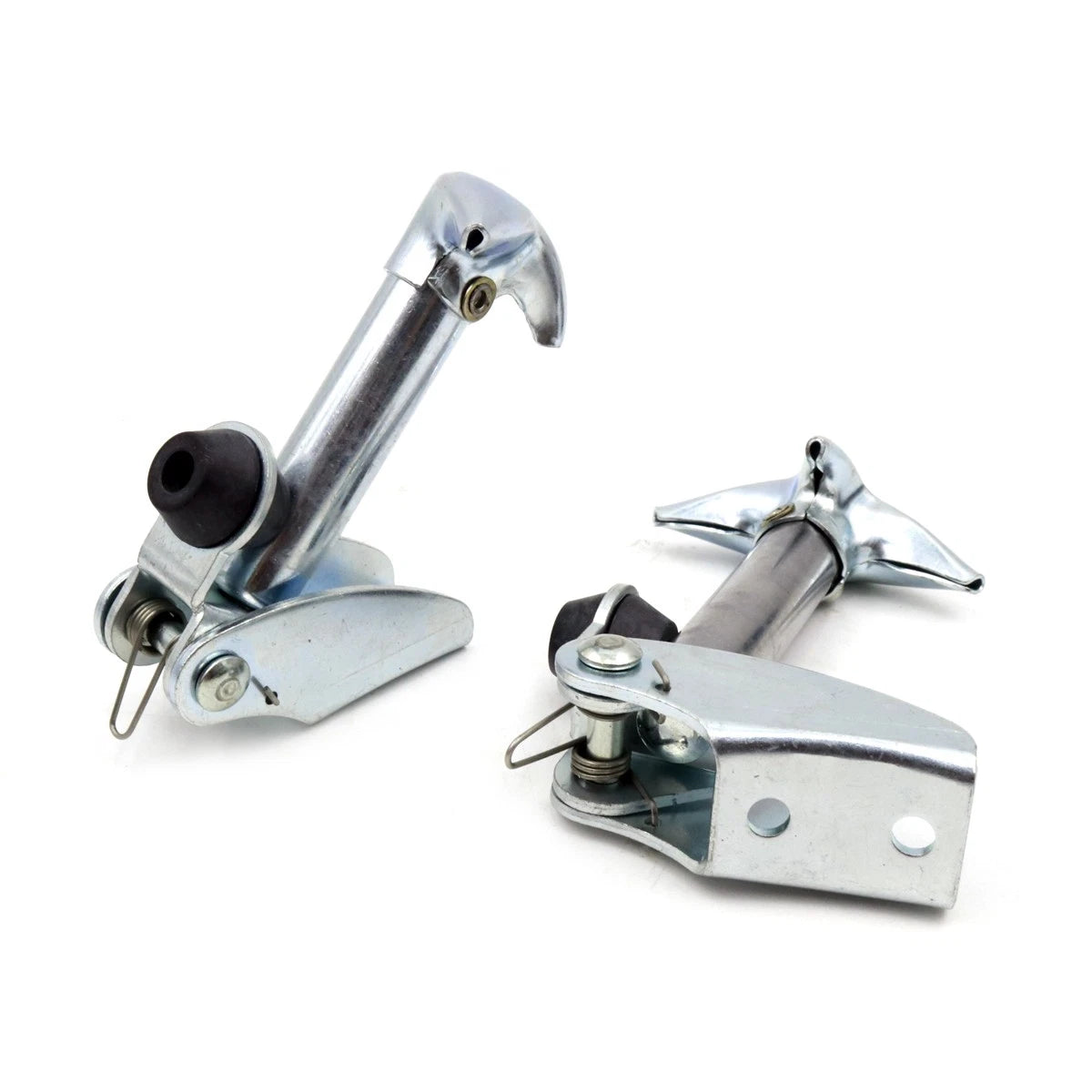 Set of 2 Chrome Hood Bonnet Catch Locks for Toyota Land Cruiser (BJ40–HJ47)
