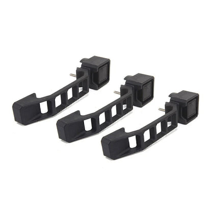 3 x Exterior Outer Door Handles for Jeep Wrangler JK JKU (2007-2017) Black