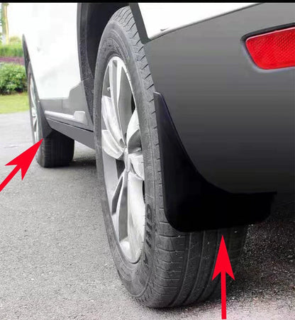 4pcs Mudguards Splash Guards & Mud Flaps for Cadillac XT5 (2025–2026)