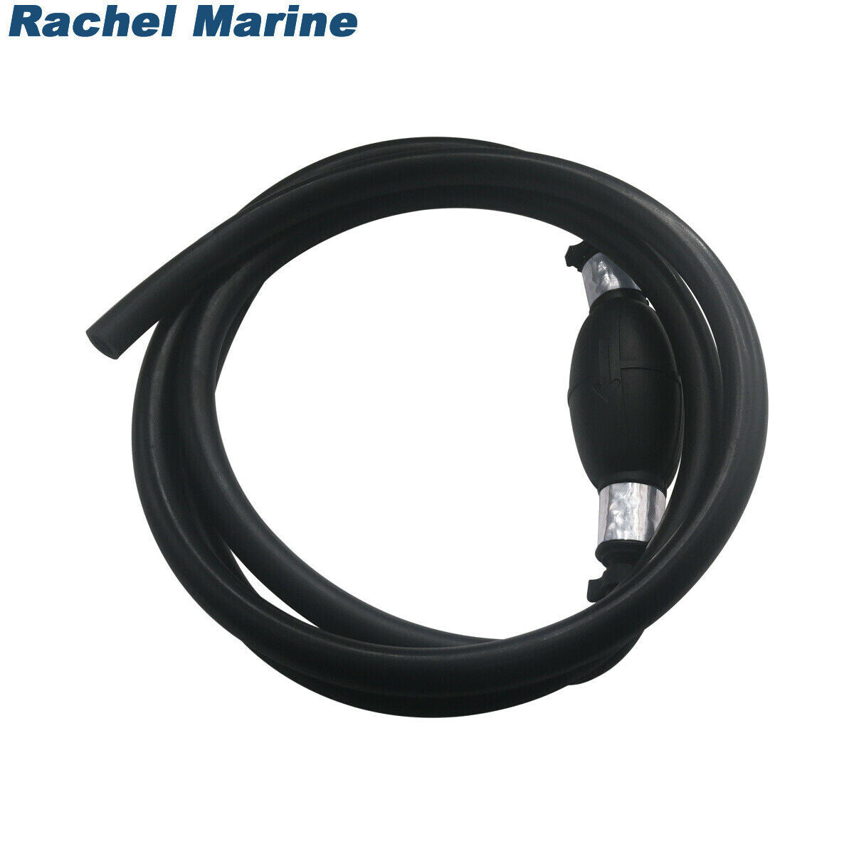 3/8" Fuel Hose Line Assembly with Primer Bulb for Marine Outboard Motors