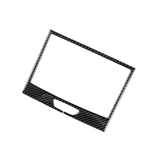 Carbon Fiber GPS Panel Cover Trim for Ford Ranger 2015-2022