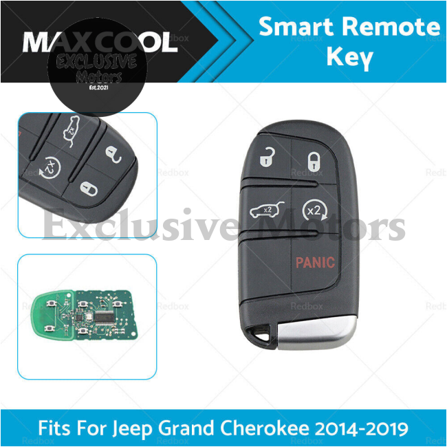 Smart Remote Key for Jeep Grand Cherokee (2014-2019)