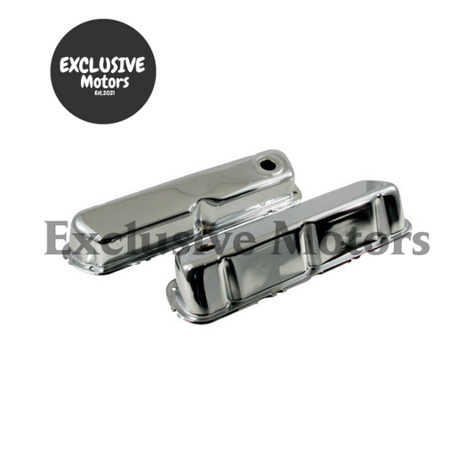 Chrome Steel Valve Covers for Ford Windsor 289/302/351W (1962-1996)