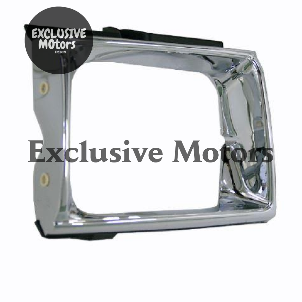 Left Hand Bezel Head Light for Toyota Hilux LN106 4WD Chrome (1989-1991)