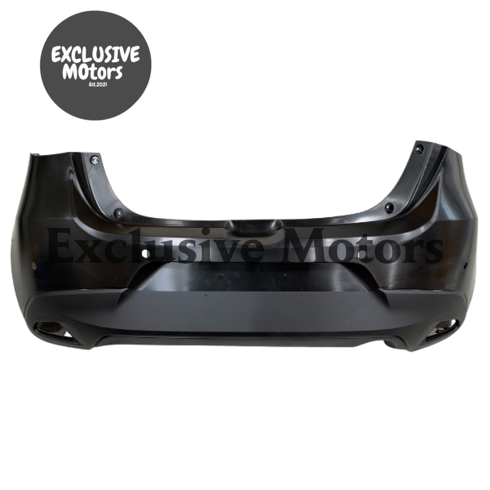 Rear Bumper Mat, Dark Gray with Sensor Hole for Mazda 2 Demio (2014-2017)